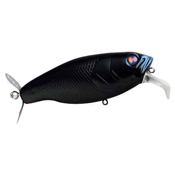  Jackall Pompadour JPOMP79-BLB 79 Top Water Bone Lure, Black :  Sports & Outdoors