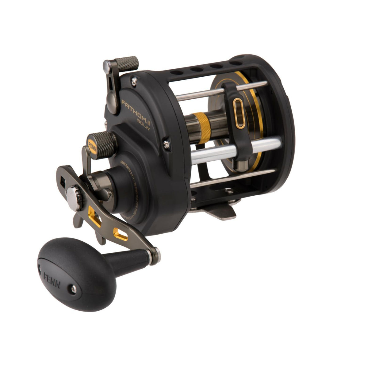 PENN International® 50VISX 2-Speed Conventional Reel, Silver