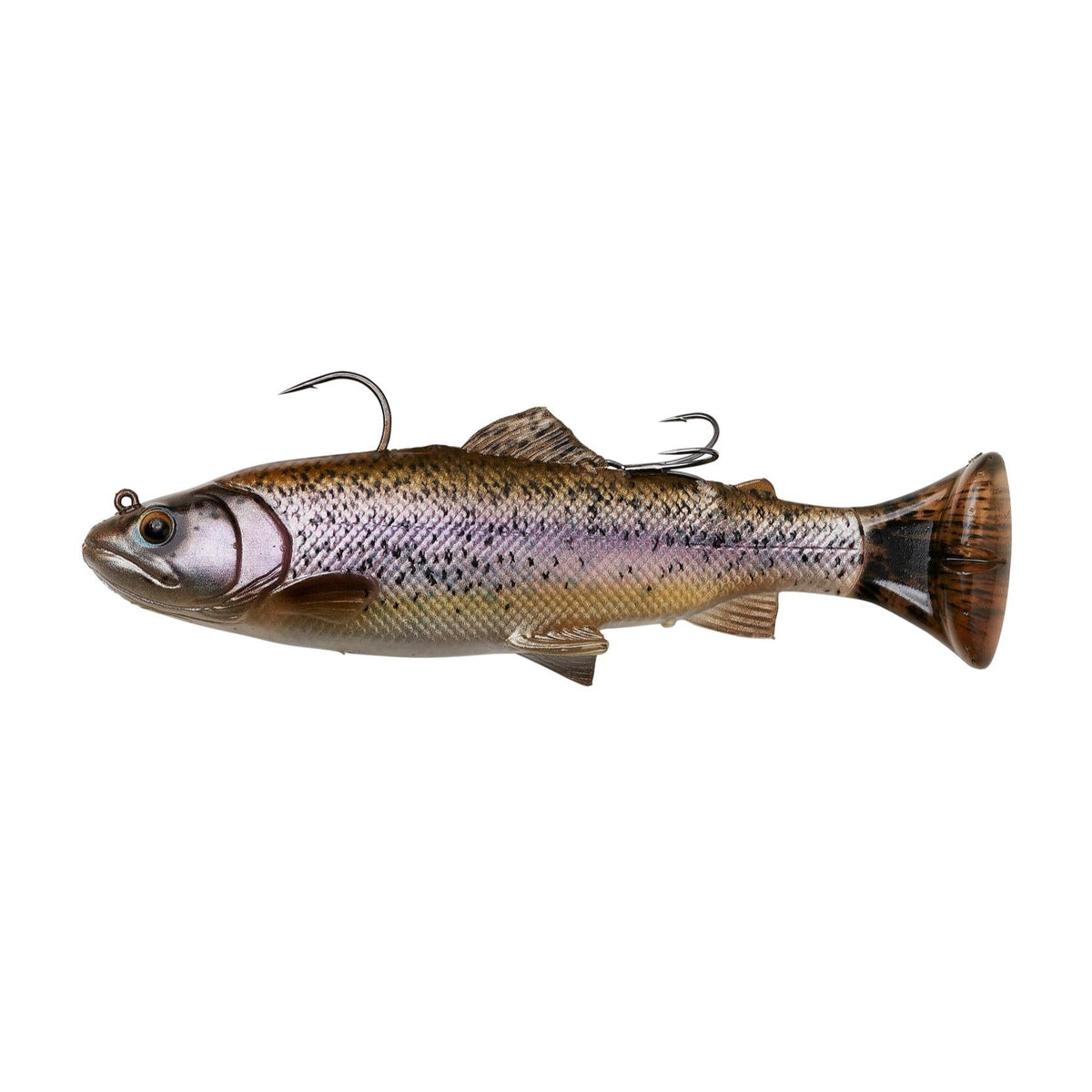 Pulse Tail Trout Line Thru - Freshwater Soft Lure, Swimbaits