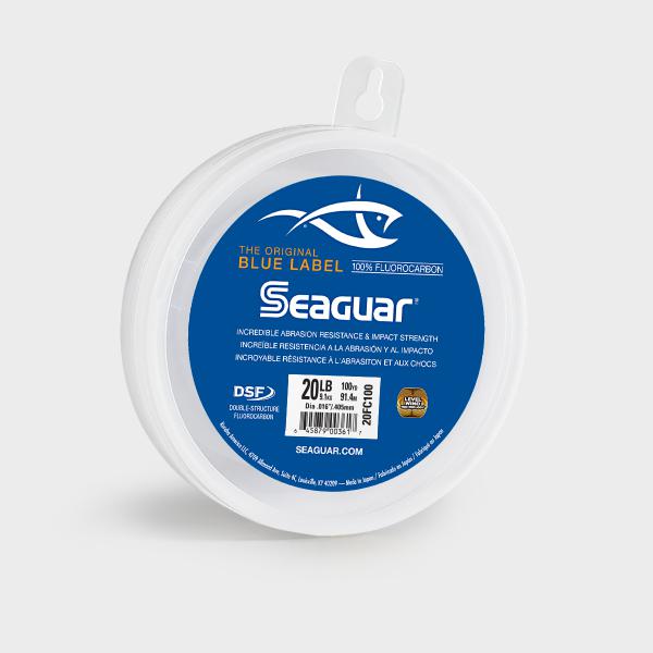 Seaguar Blue Label 100% Fluorocarbon 50 Yards Leader Line