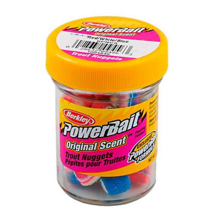  Berkley PowerBait Trout Nuggets , 2.6 oz : Artificial Fishing  Bait : Sports & Outdoors