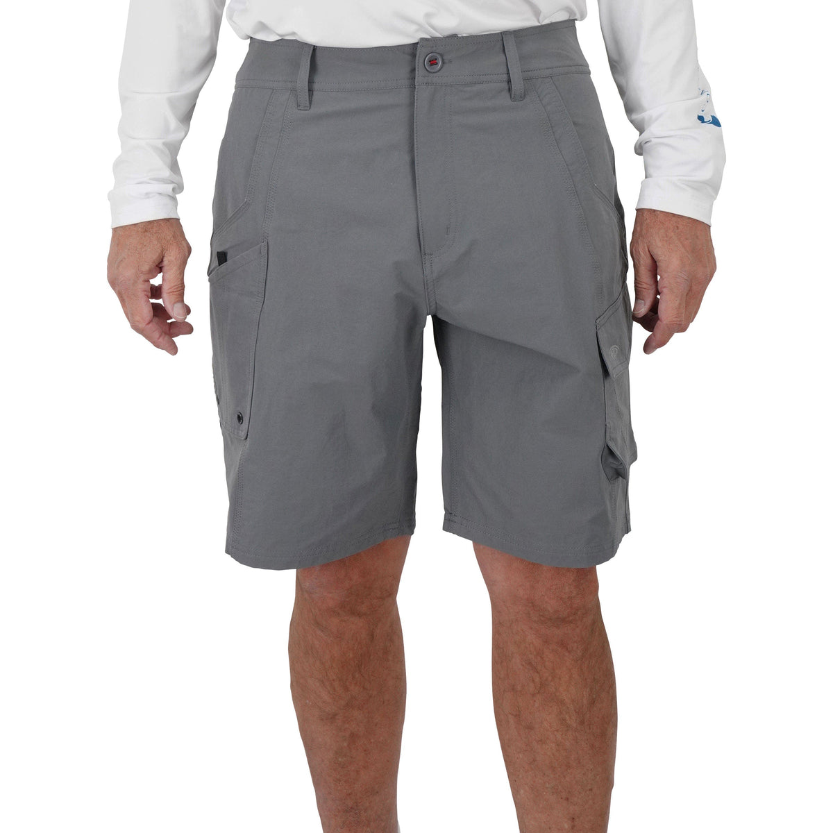 AFTCO Tactical Fishing Shorts (Grey Camo - 36)