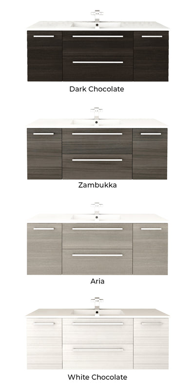 Silhouette Floating Vanity Color Selection
