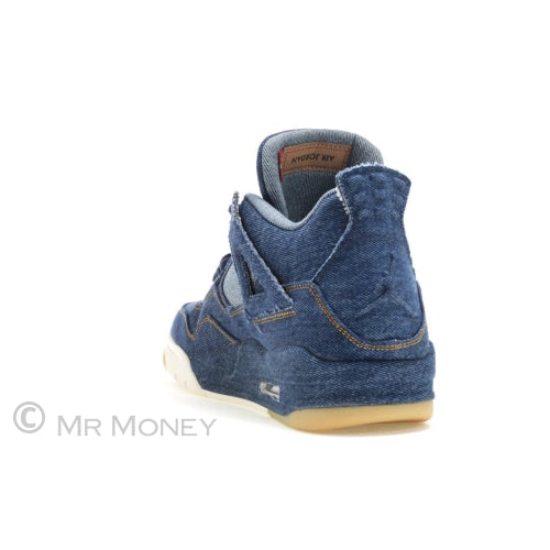 Jordan 4 Retro Levi's Denim (Tag with Levi's Logo)