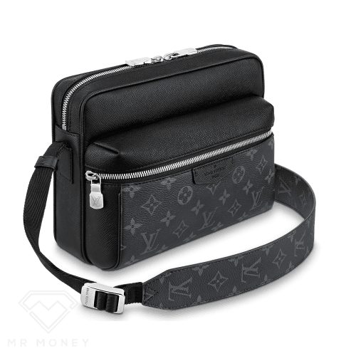 Bolso Louis Vuitton Expandable Messenger Monogram 3D Gray Black — TrapXShop