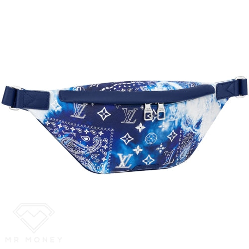 Louis Vuitton Keepall 50B Monogram Bandana Bleached Blue in Cowhide Leather  with Silver-tone - US