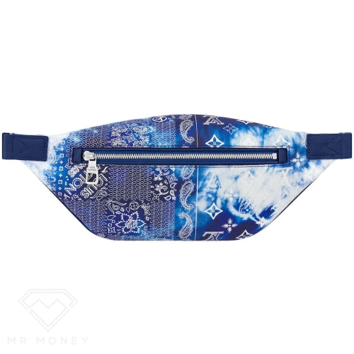 Louis Vuitton Mini Soft Trunk Bandana Monogram Blue in Cowhide