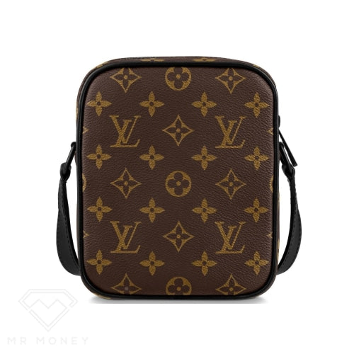 Louis Vuitton Pocket Organizer Monogram Macassar Brown/Purple for Men