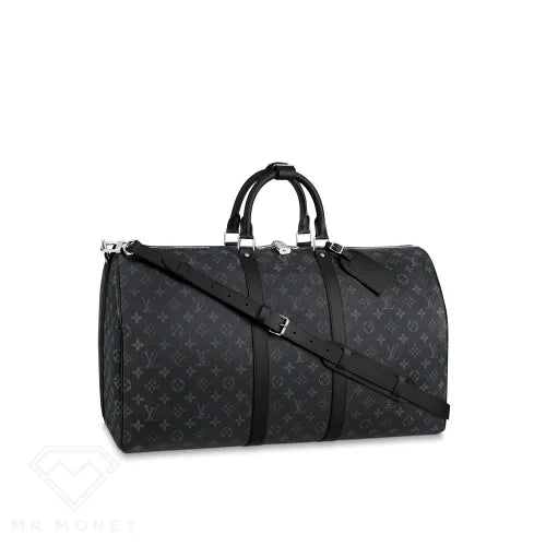 Louis Vuitton Keepall SIZE COMPARISON (Monogram Eclipse 45 vs 55 Duffle  Virgil Abloh LV Bandouliere) 