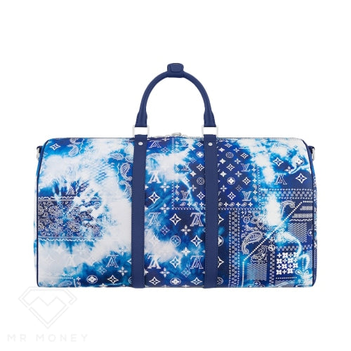 Louis Vuitton Bum Bag Discovery PM Monogram Bandana Bleached Blue