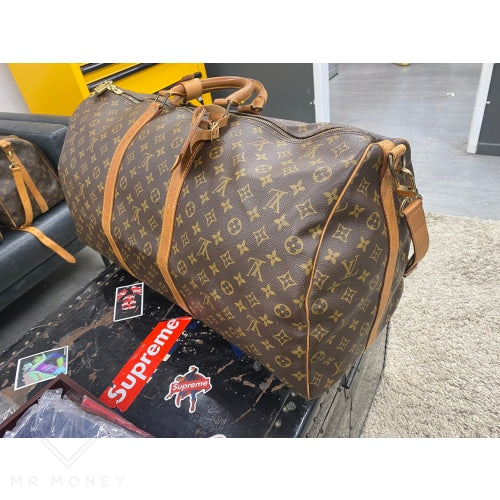 Louis Vuitton Keepall LED Monogram 50 Black