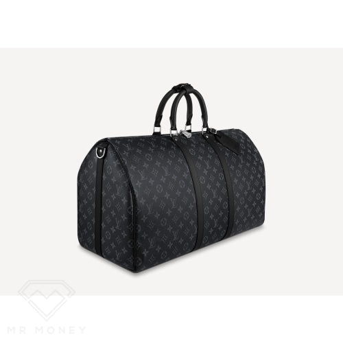 Louis Vuitton x NBA Hero Jacket Leather Keepall 55 Monogram Black