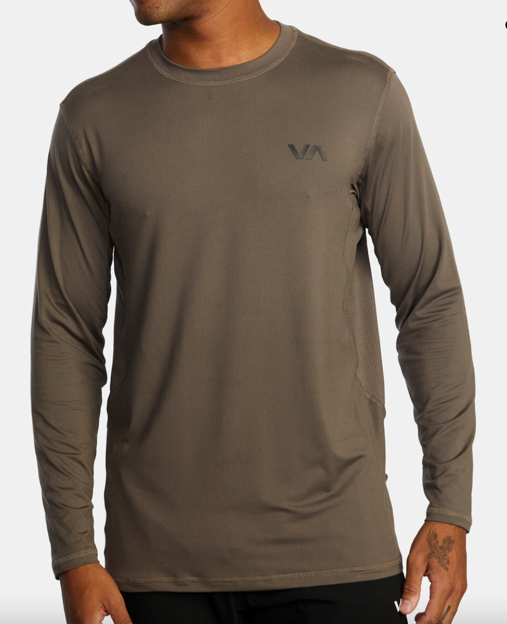 RVCA Sport Vent LS - Mushroom – The Good Wolf Lifestyle Co