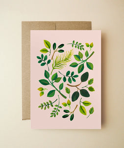 Botanical Card Set.