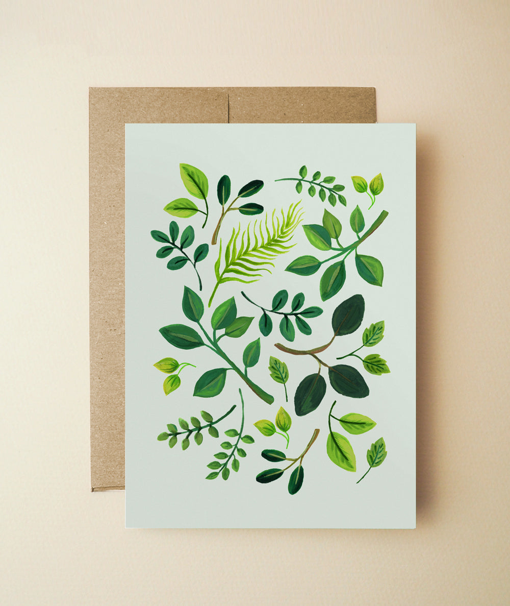 Botanical Card Set.