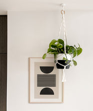 Load image into Gallery viewer, Handcrafted macramé plant hanger for indoor plants and trailing houseplants. Shop online and choose from easy-to-grow houseplants and premium plant care accessories. Free shipping on orders $100+. 