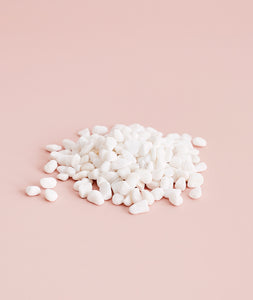 Decorative White Pebbles