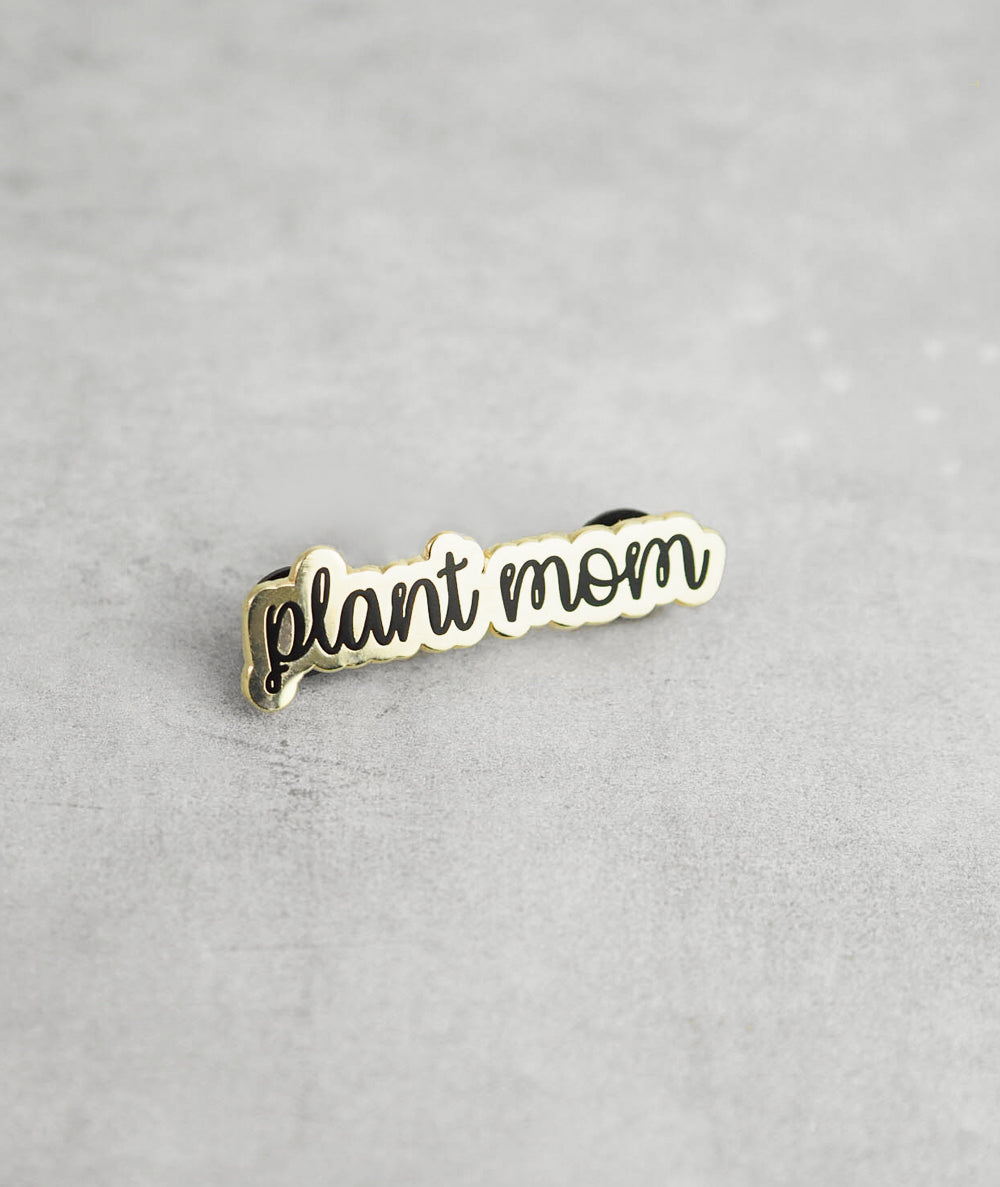 Plant Mom Enamel Pin