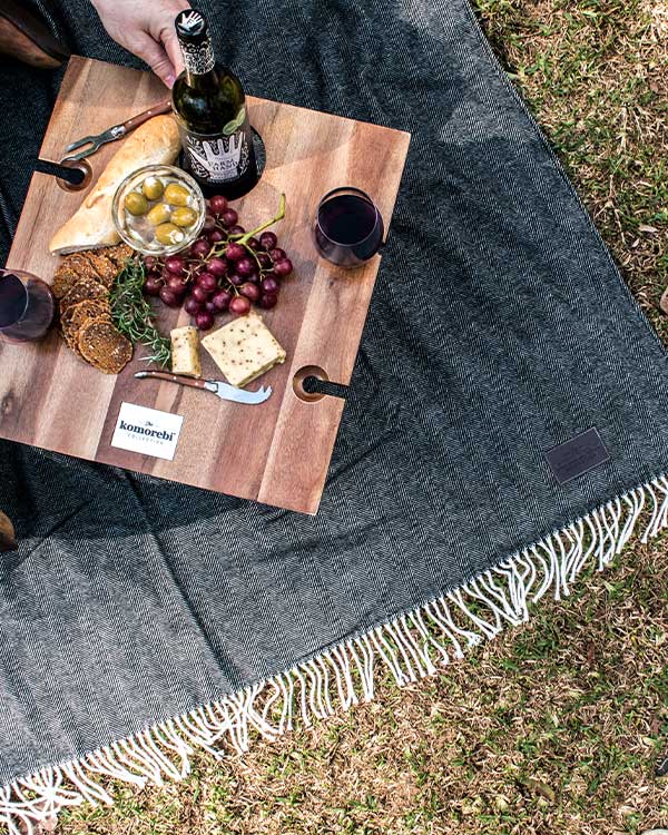 Herringbone Picnic Blanket