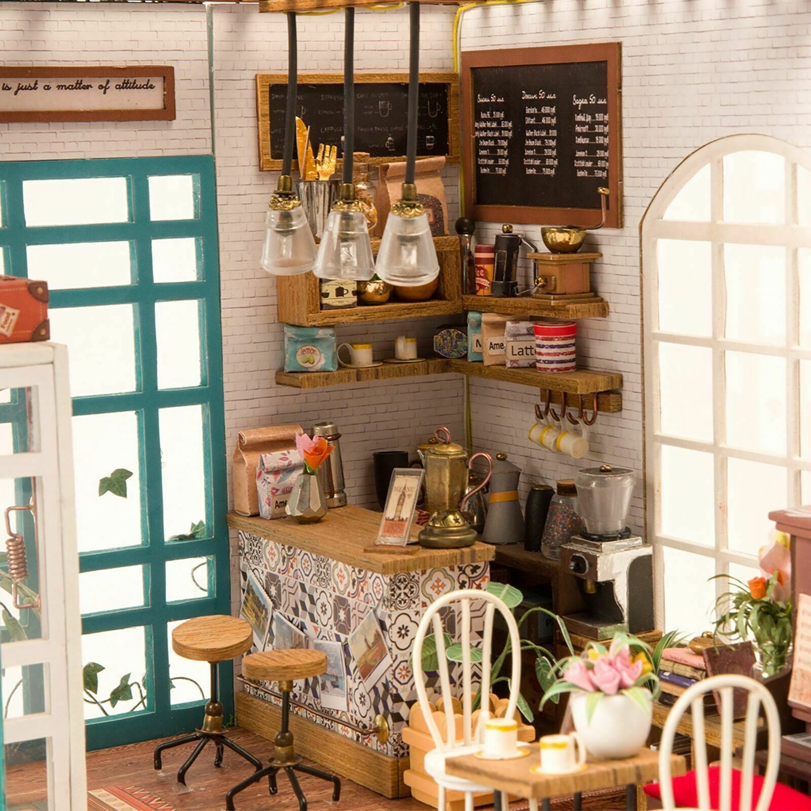 dollhouse coffee shop