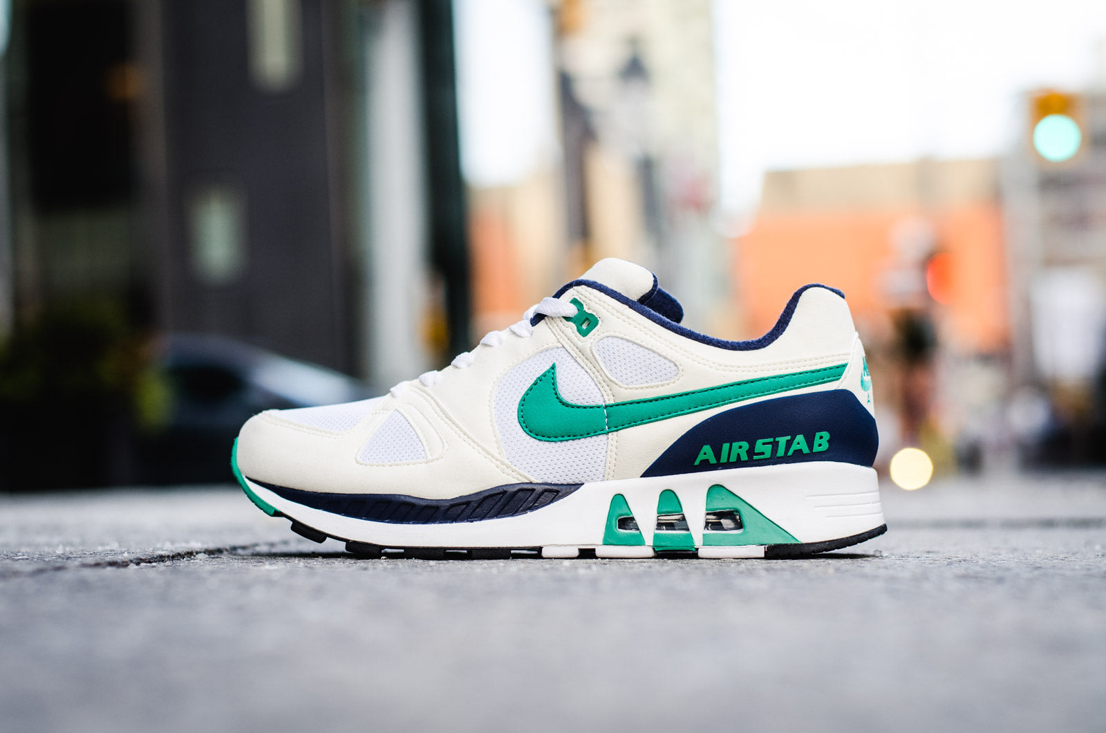 nike air stab emerald green