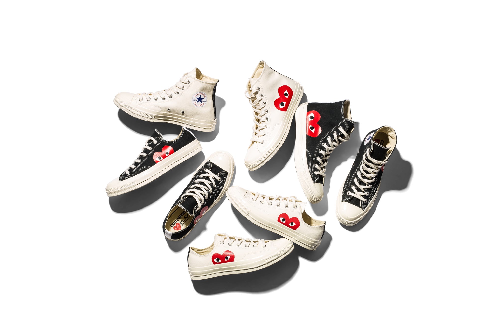 Comme Des Garçons PLAY x Converse – Capsule