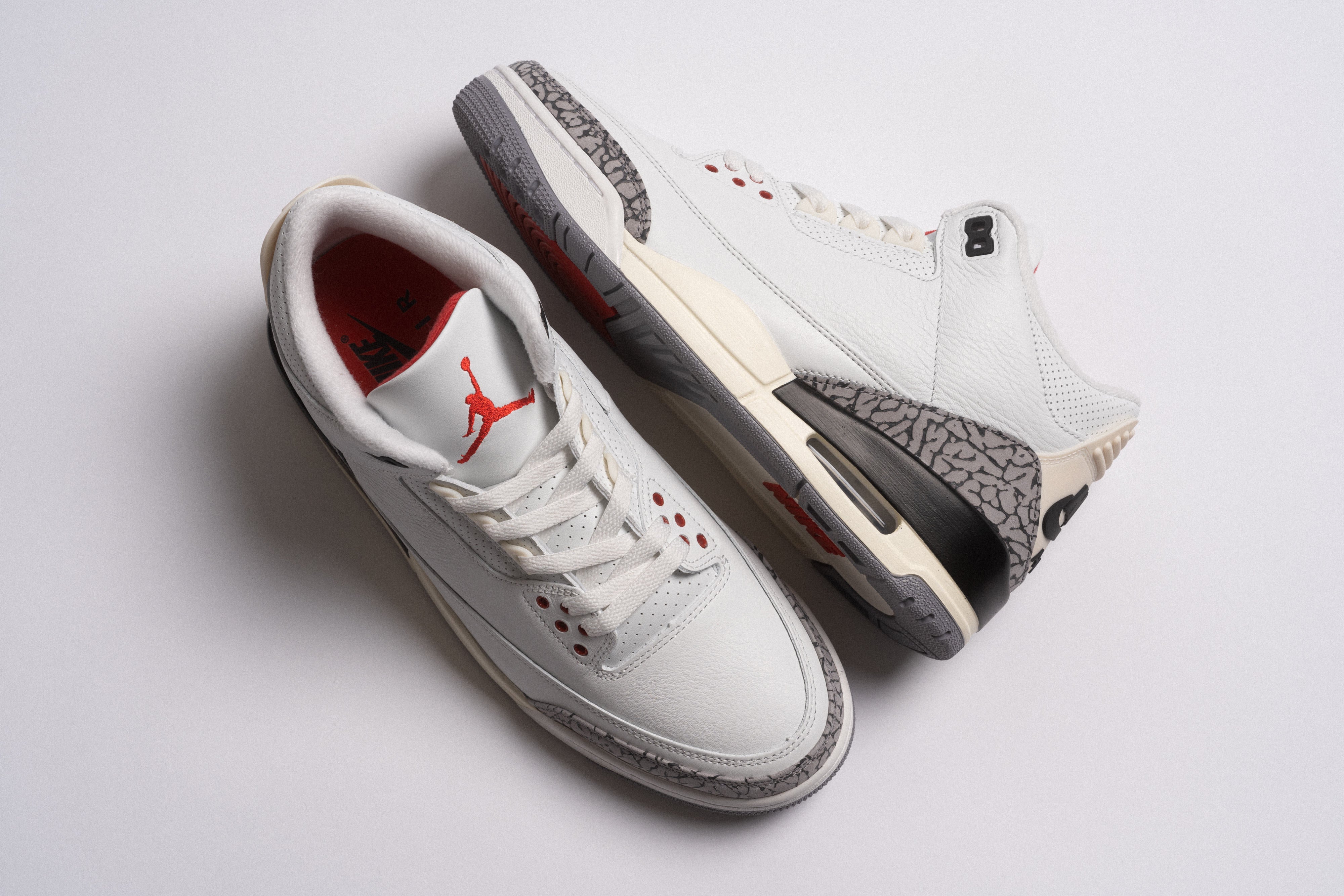 Men's Air Jordan 3 Retro 'White Cement Reimagined' 11/3/23 – Capsule