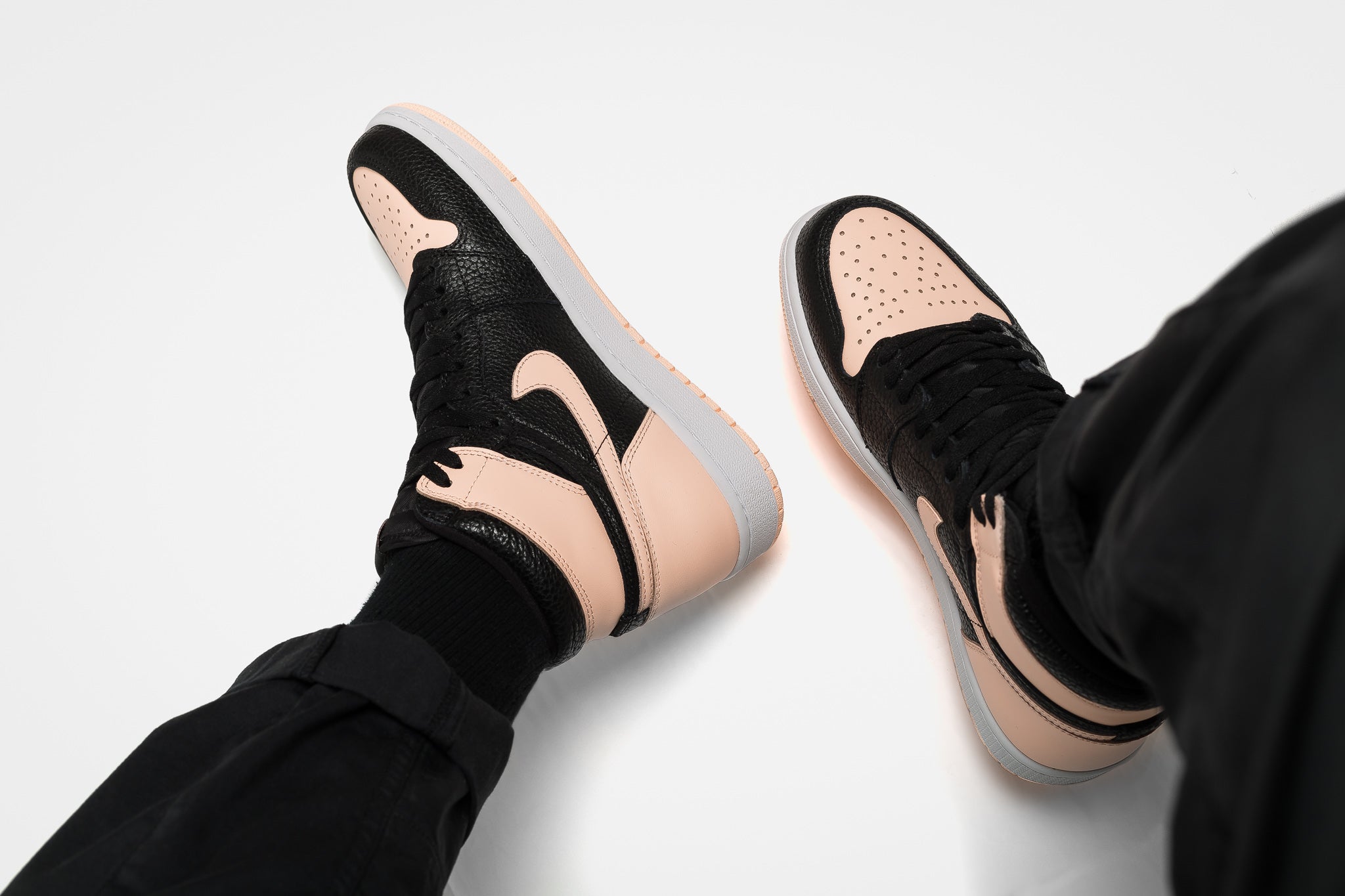 jordan 1 retro high black crimson tint women's