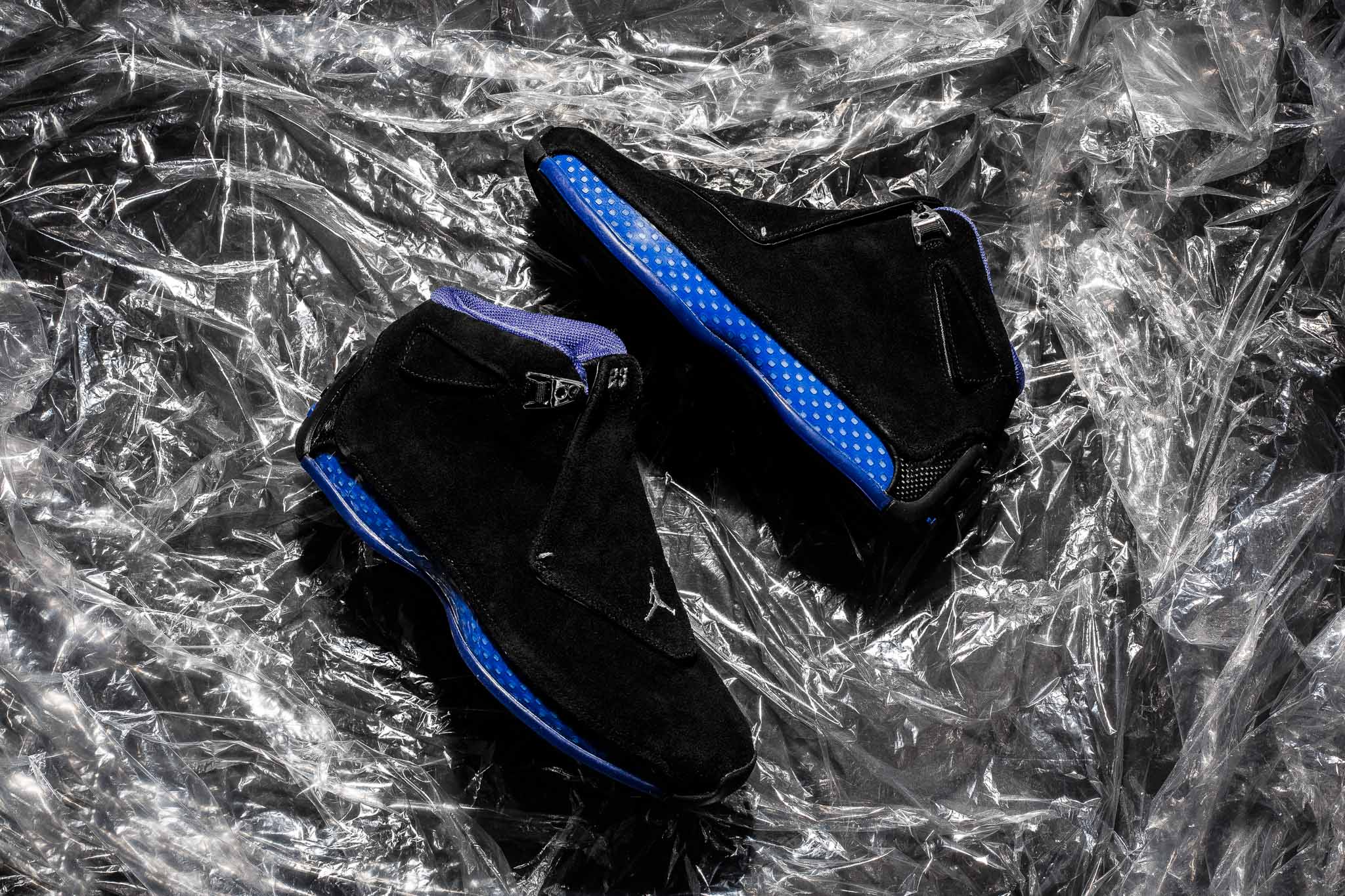 jordan 18 retro black sport royal