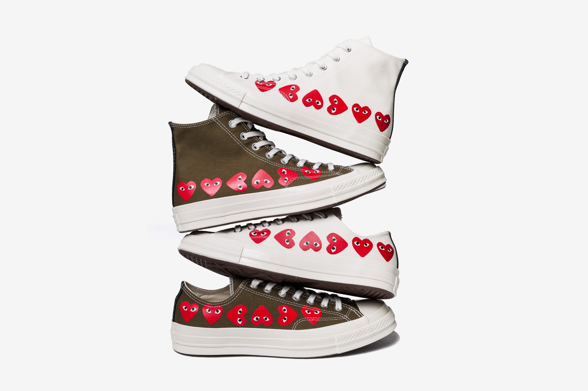 Converse x CDG PLAY Chuck Taylor '70s Collection 02.23.19 – Capsule