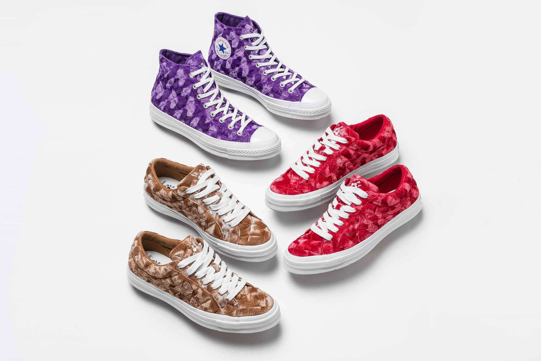 golf le fleur converse velvet