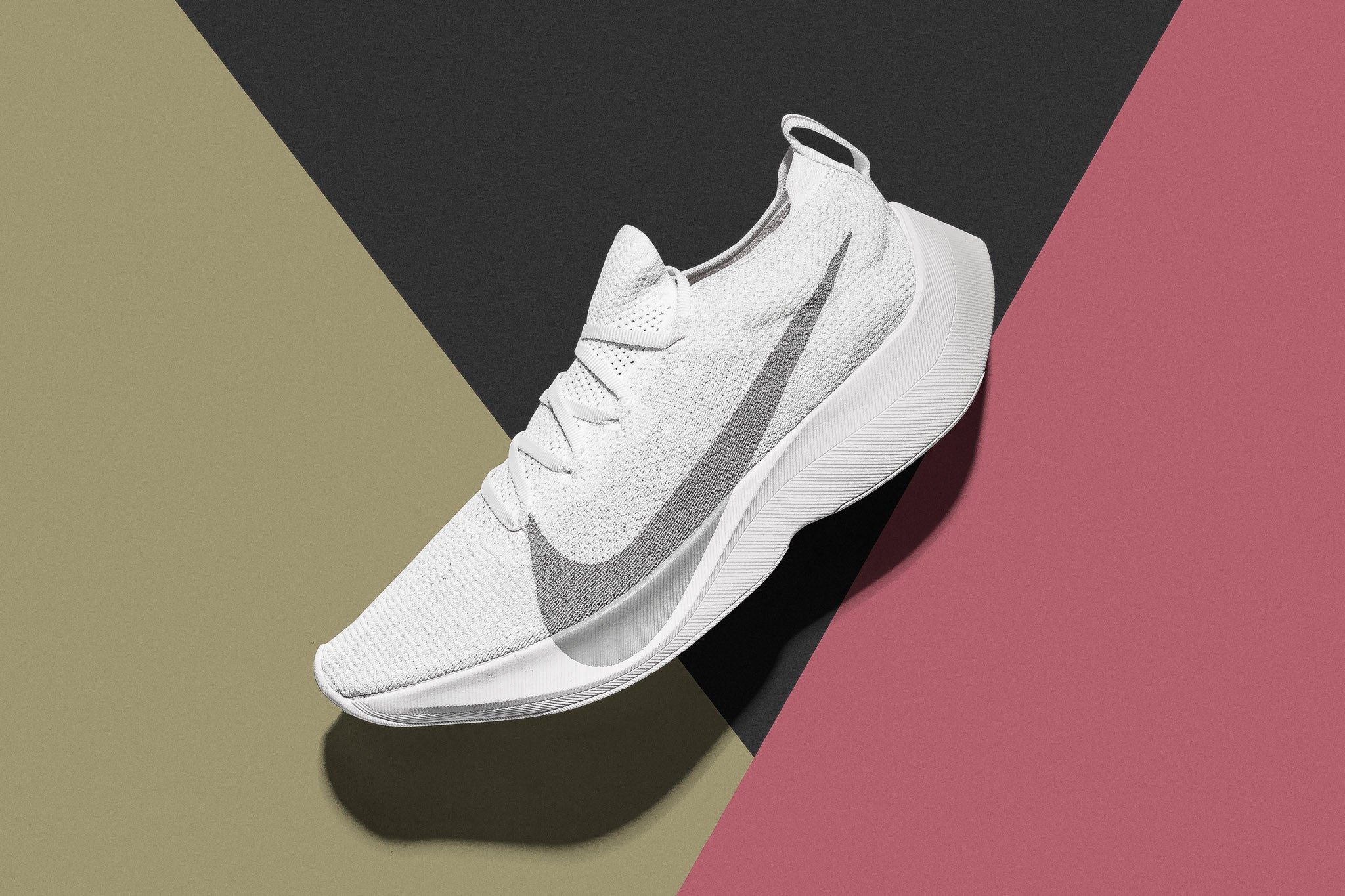 nike vapor street flyknit off white