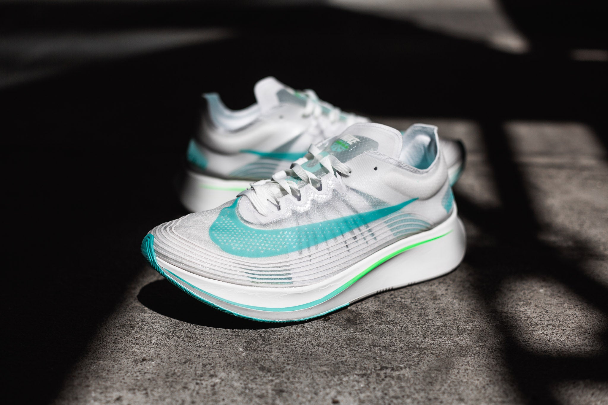 nike zoom fly sp rage green