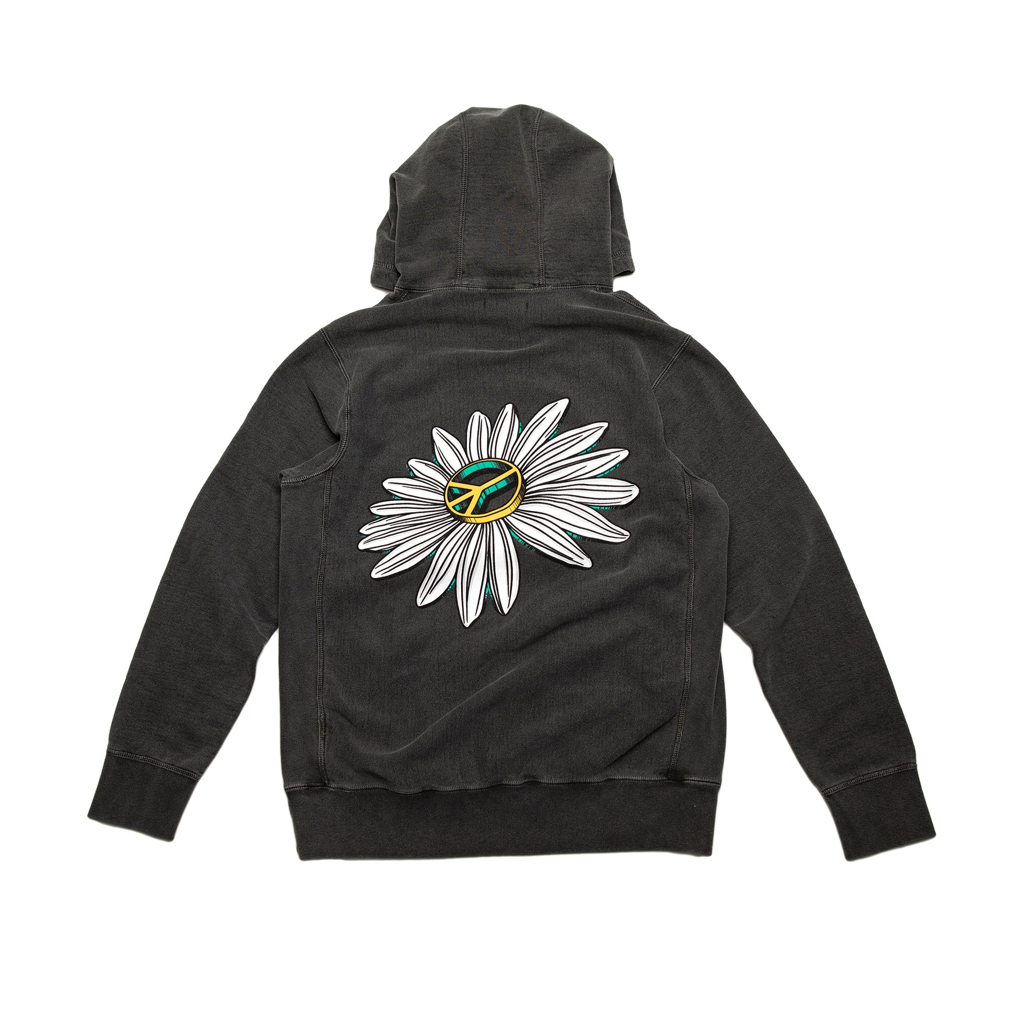 off white daisy hoodie