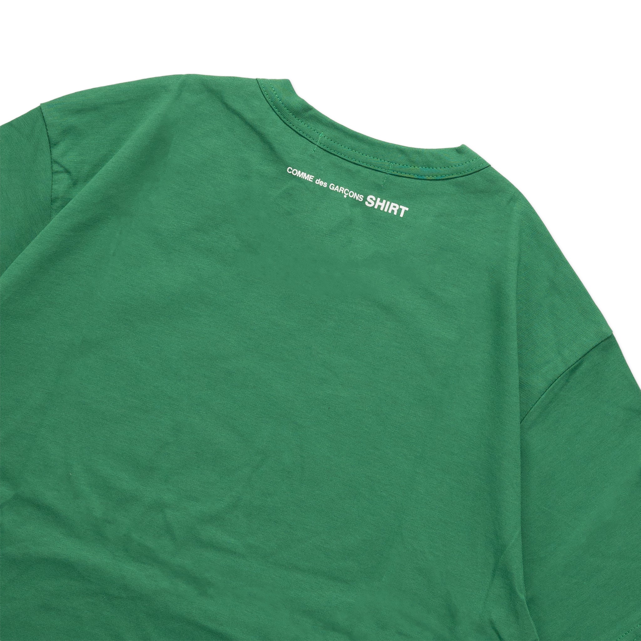 CDG Shirt Rear S/S Logo Tee FJ-T016-W22 Green – Capsule