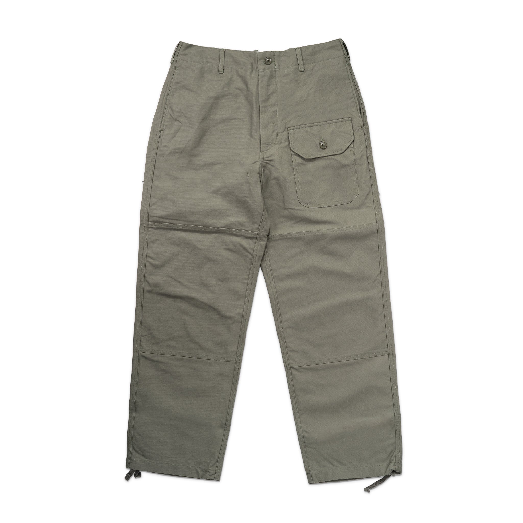 Deck Pant 22F1F027 Olive Cotton Double Cloth – Capsule