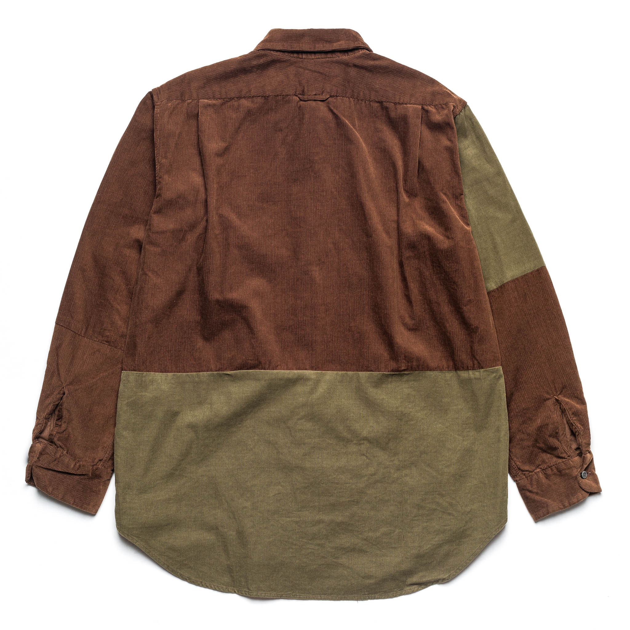 21W Corduroy Short Collar Shirt Brown – Capsule