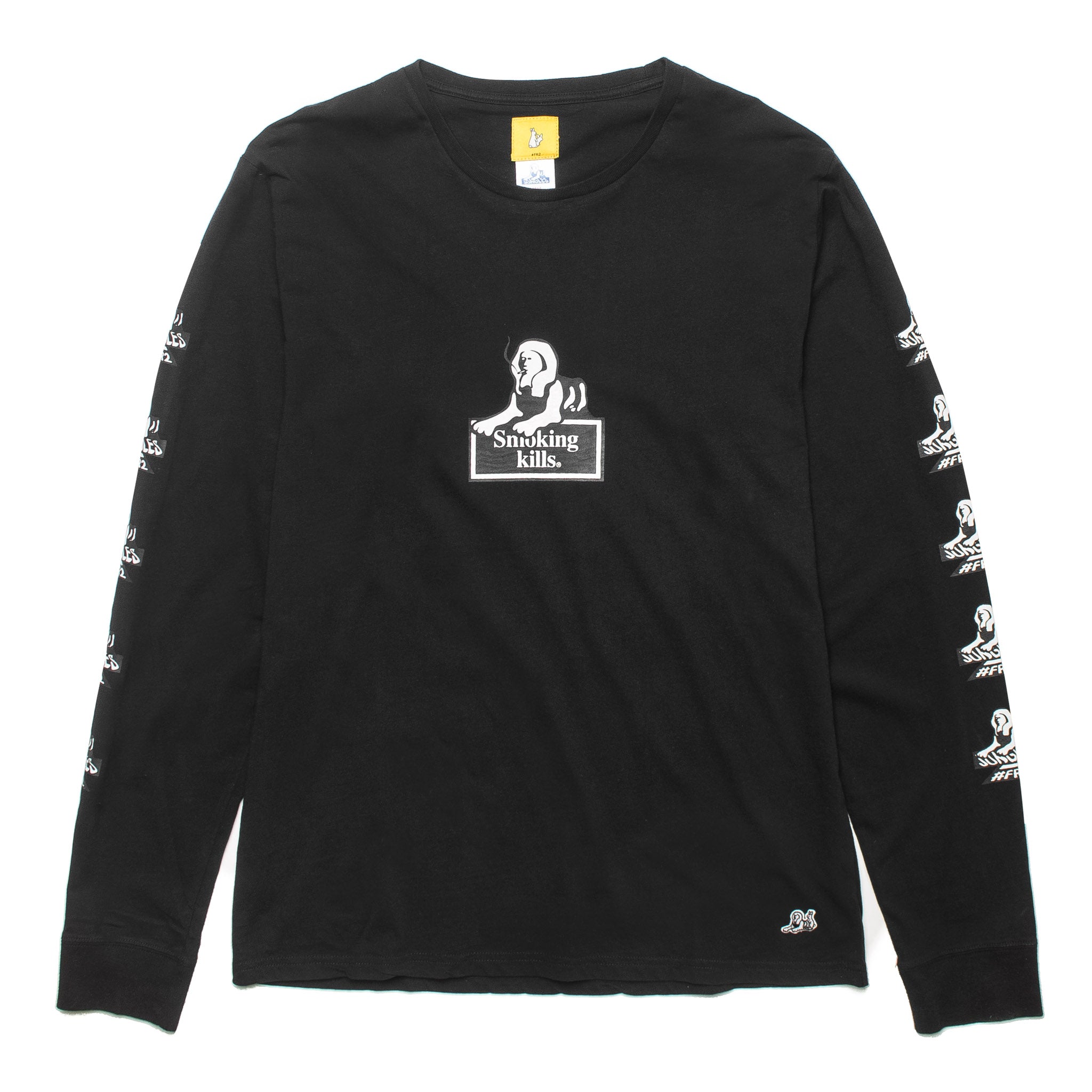 Smoking Kills Ls Tee Frc403 Black Capsule