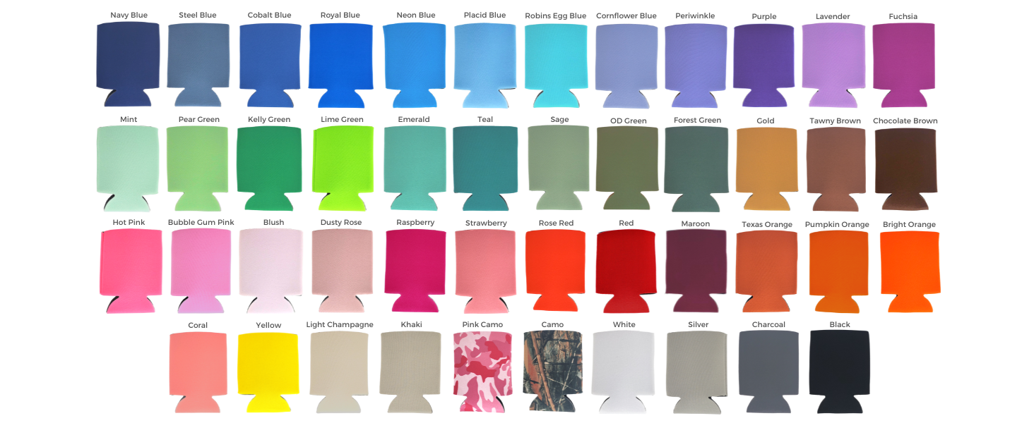 tahoebay can cooler color options