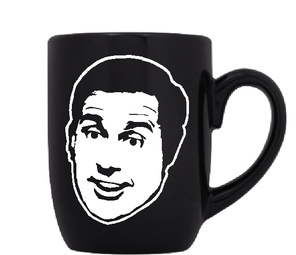 The Office Dunder Mifflin Black Mug