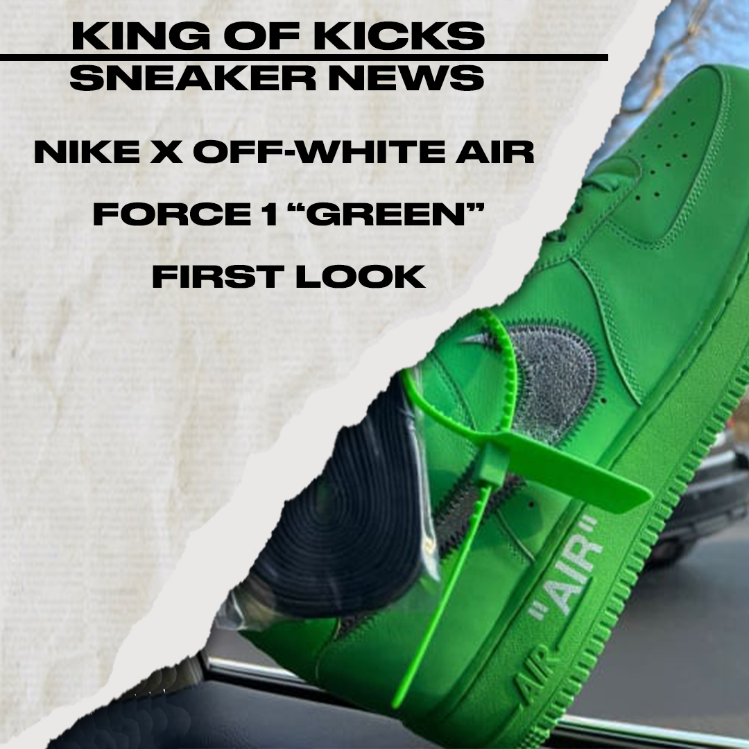 First look at the Off White x Nike Air Force 1 