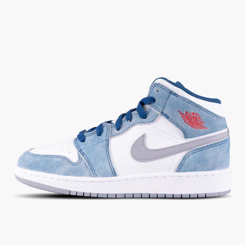 Jordan 1 Mid French Blue GS