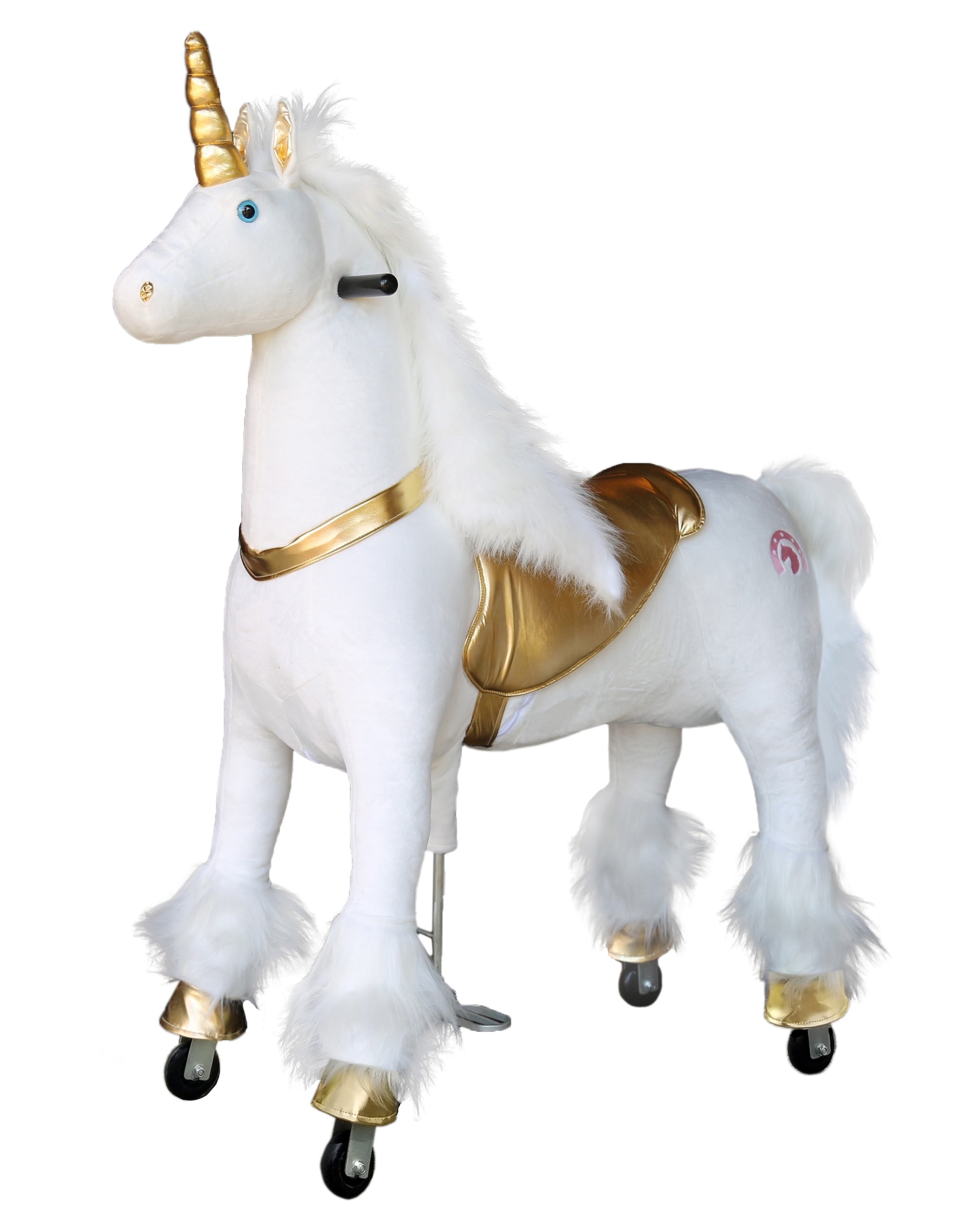 large toy horse that you can ride