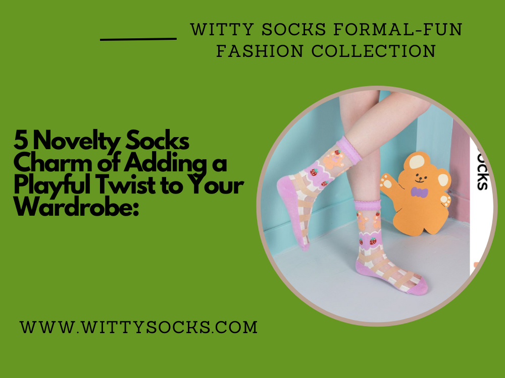 Witty Socks Formal-Fun Fashion Collection