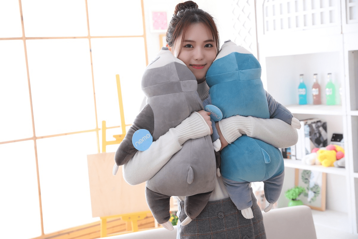 sloth plush pillow