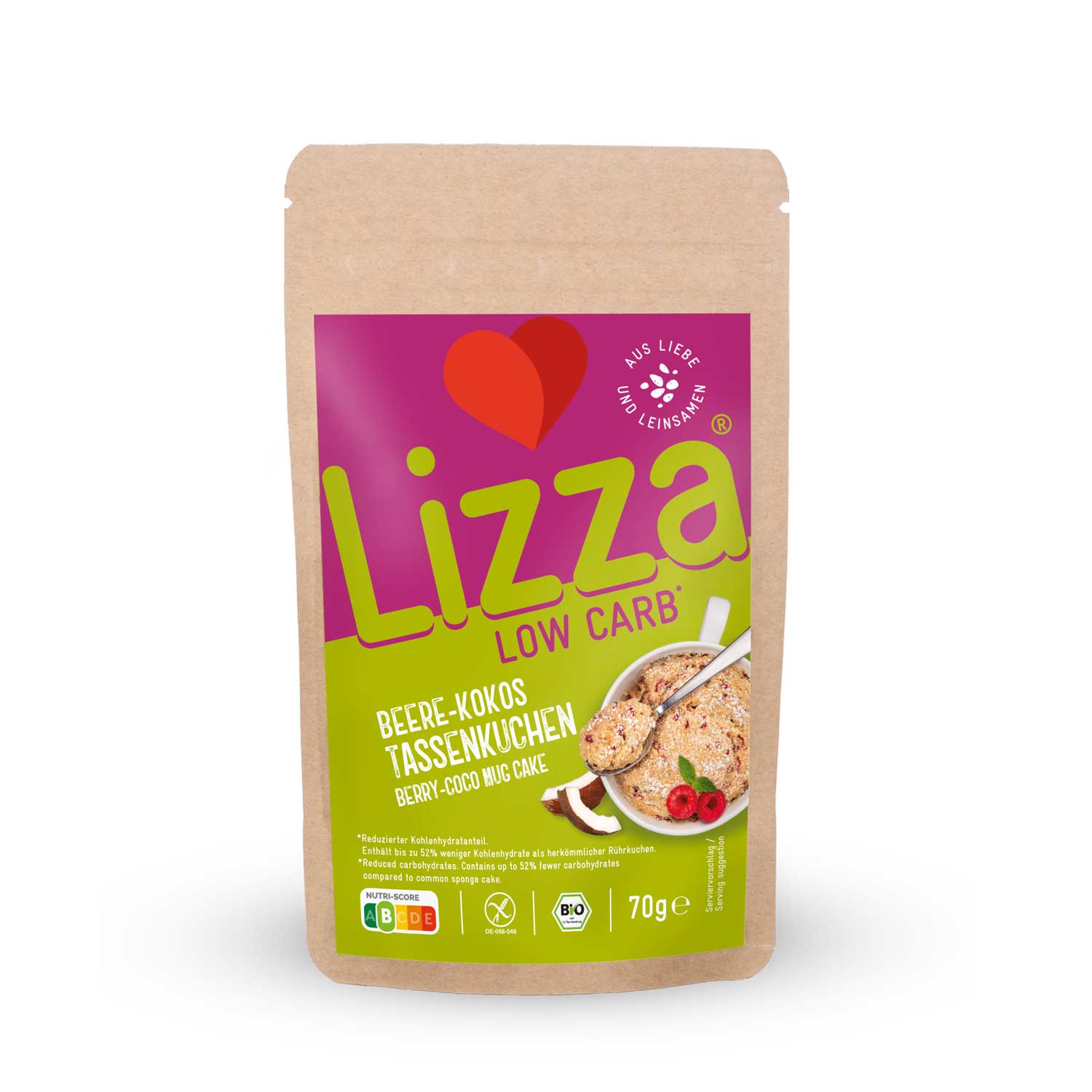 LIZZA (EU) Berry-Coco Mug Cake »