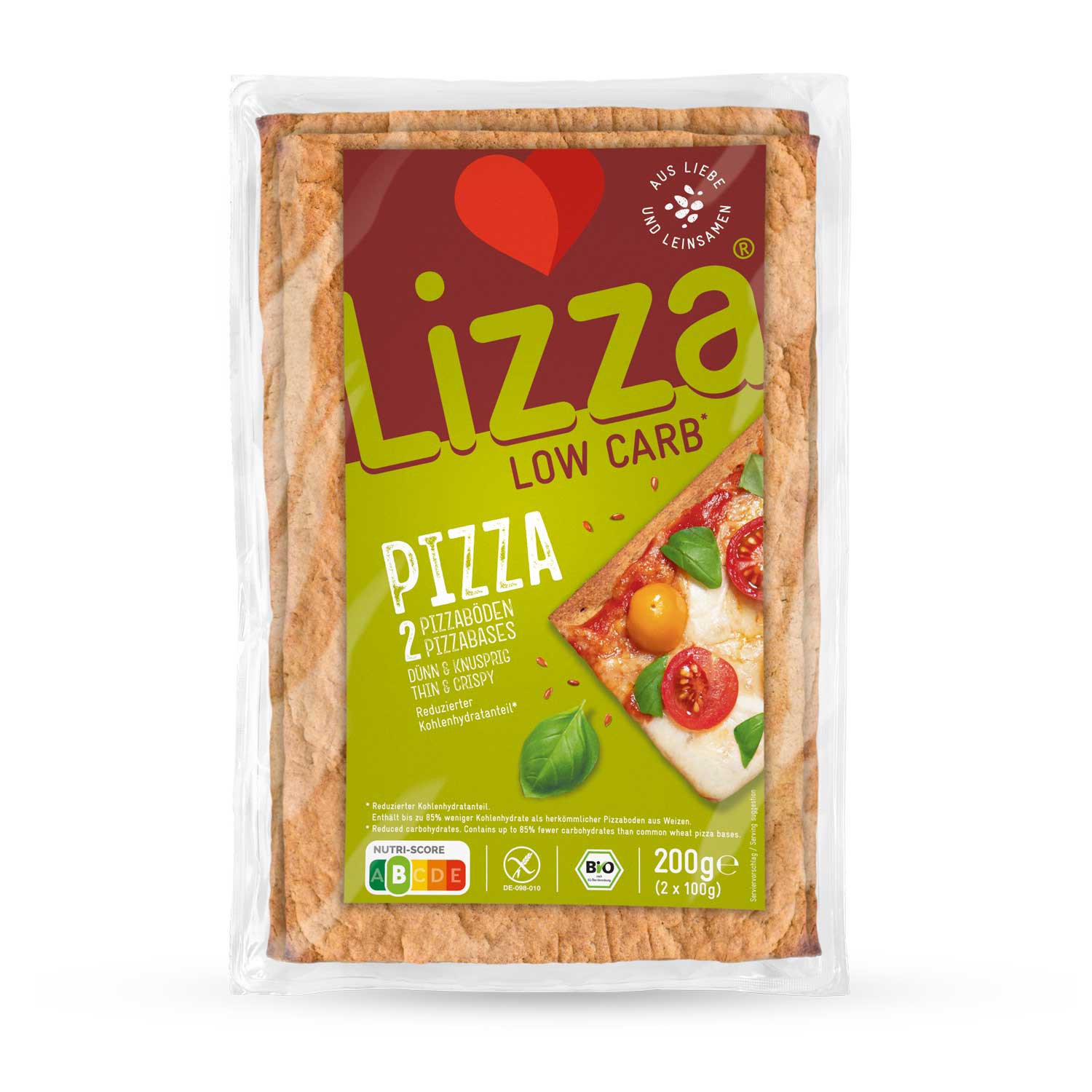 LIZZA (EU) Pizza base (thin & crispy) »