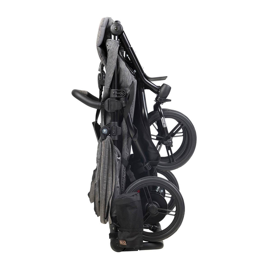 small folding double pushchair