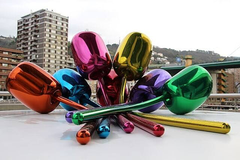 tulips jeff koons