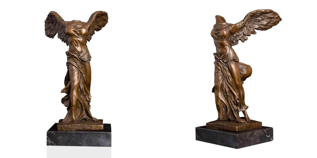 victoire de samothrace bronze